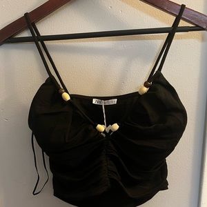 Zara cropped tank